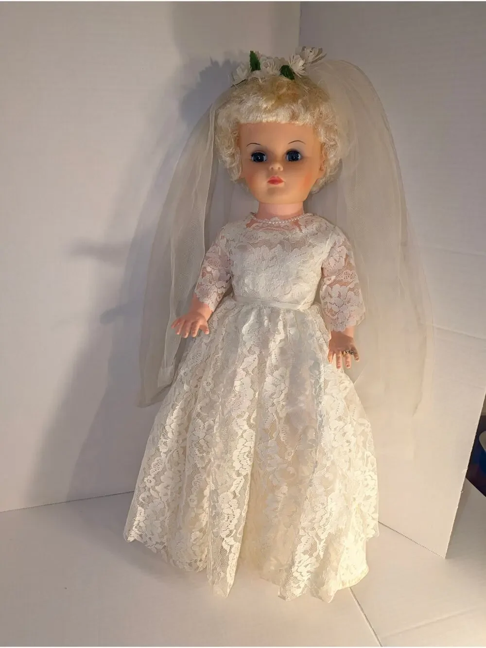 Vintage 23" Allied Eastern Bride Doll AE5 Original Outfit - Picture 1 of 8